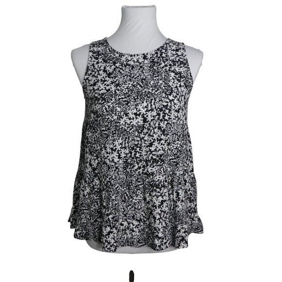 Altar'd State Flowy Floral Sleeveless Peasant Top Womens Medium - Picture 1 of 7